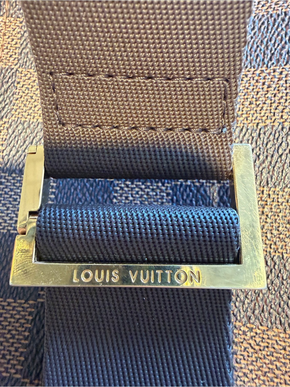 24HRS‼️Louis Vuitton Damier Ebene Geronimo Sling Bag *EXCELLENT CONDITION* - Picture 10 of 15